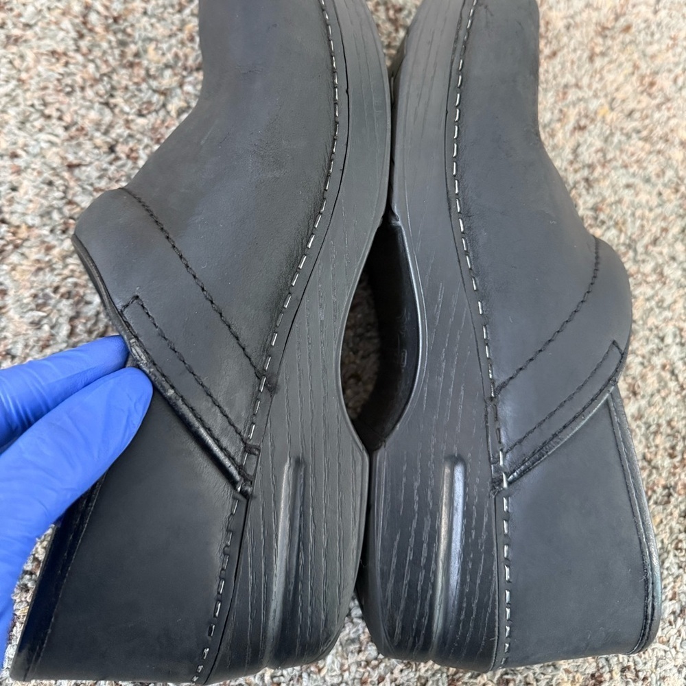 DANSKO All Black Slip On Shoes 39 - Picture 7 of 14